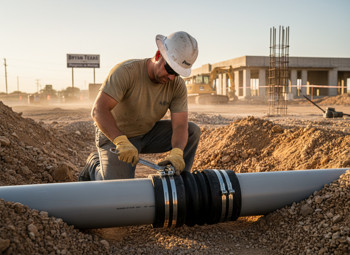 Fernco Sewer Pipe Couplings in Bryan, TX