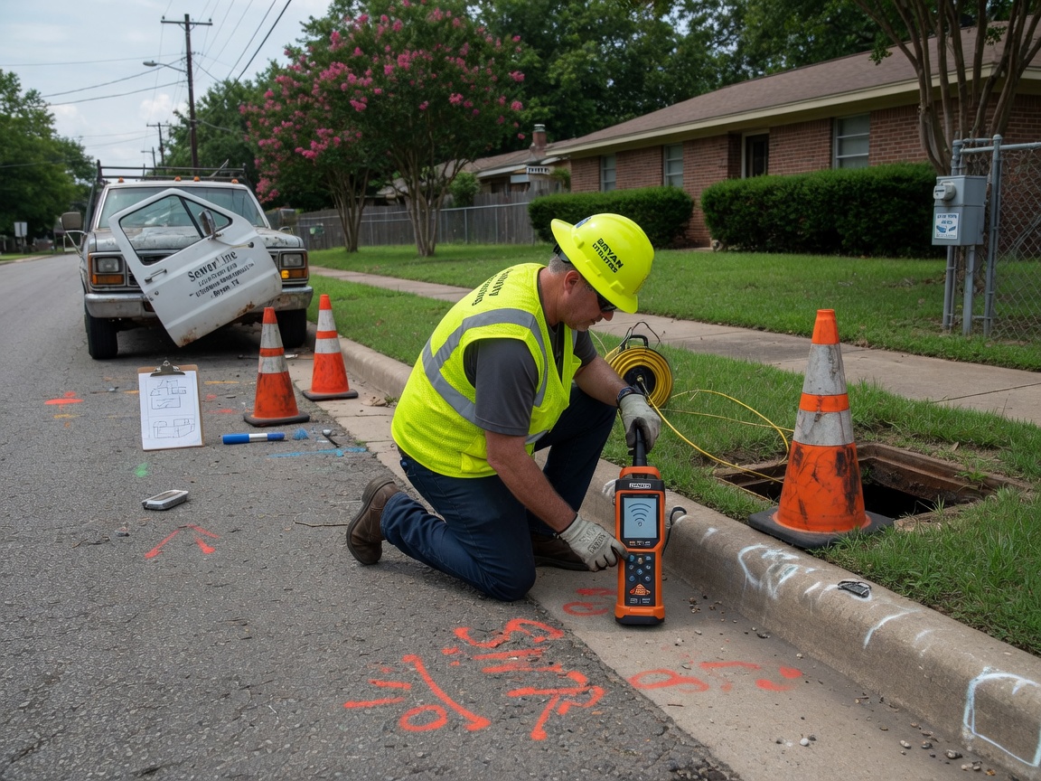 Sewer Line Locating Services in Bryan, TX