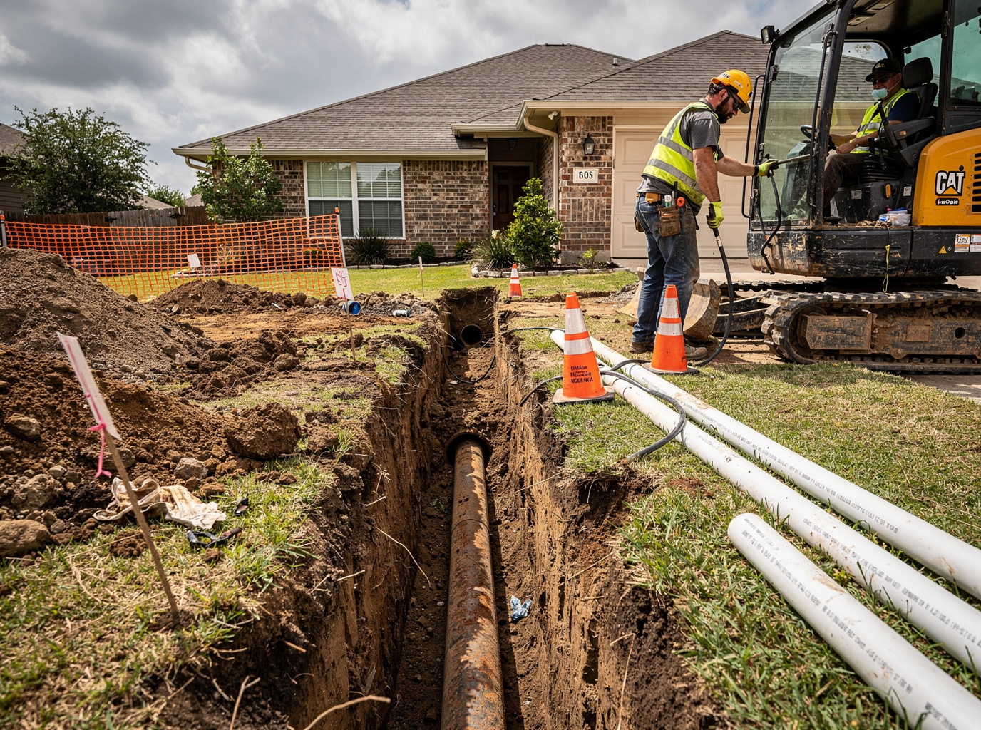 Sewer Line Replacement in Copperfield Bryan TX, TX 77802